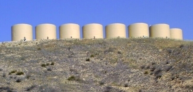 water storage tanks